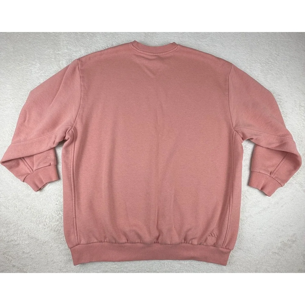 Adidas All SZN Sportswear Fleece‎ Graphic Sweatshirt Pink Women's Size Small